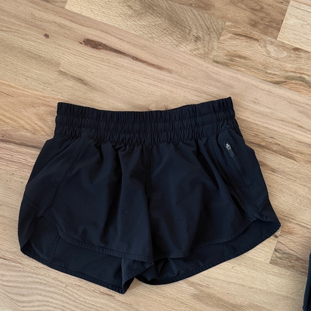 lululemon athletica Black Athletic Shorts